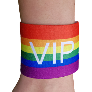 Gumowe opaski na rękę z własnym nadrukiem